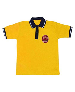 Kendriya Vidyalaya Yellow  T-Shirt for Boys and Girls